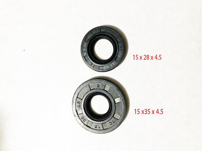 Crankcase Bearing Oil Seals For Chinese Chainsaw 4500 5200 5800 45cc 52cc 58cc