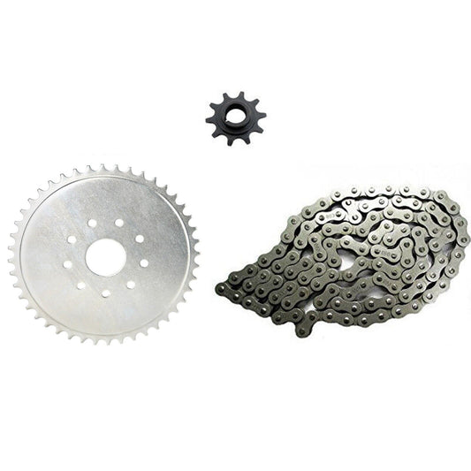 10T 44T Tooth Front Rear Sprocket 415 Chain 49cc 80cc Motorized Bicycle Bike