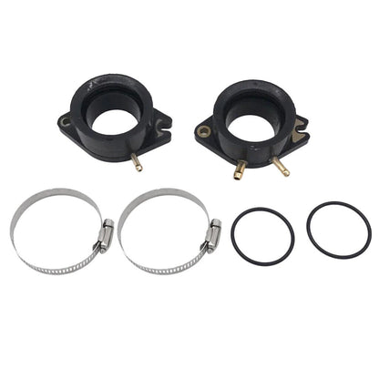 2Pcs Carburetor Carby Carb Intake Manifold Boot For Yamaha XV750 XV700 Virago