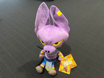 Brand New OFFICIAL DRAGON BALL Z SUPER Beerus Plush - 30CM Plush Soft Toy