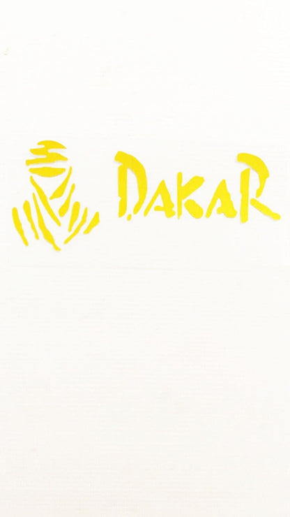 Funny Dakar Racing Rally Car Bumper Window Sticker Decal Truck Motocross Bike