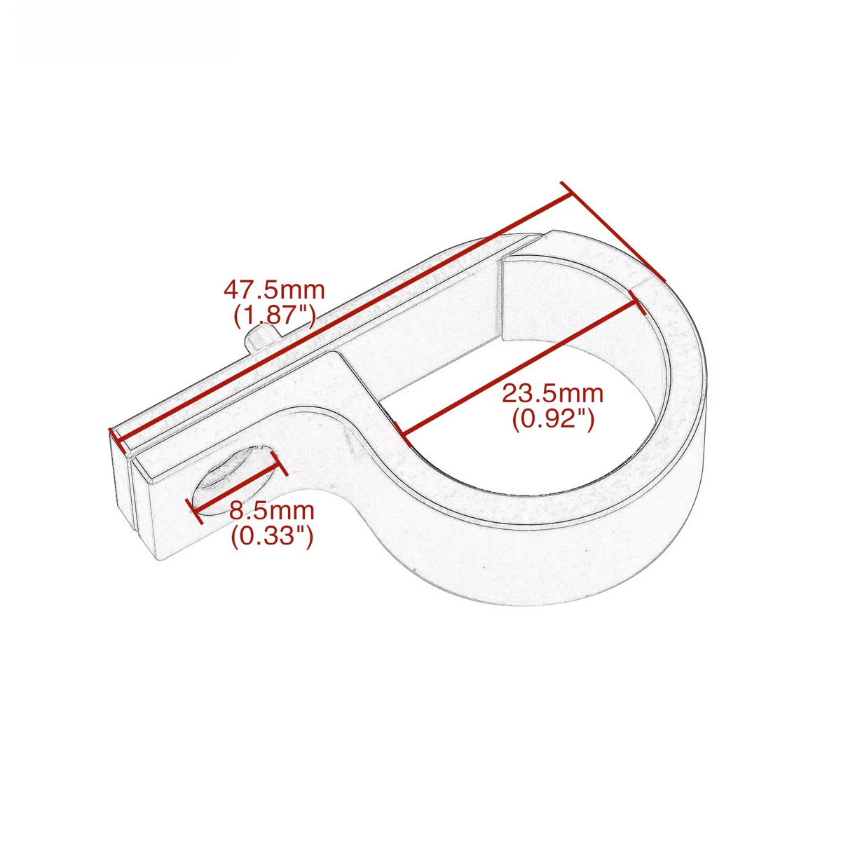 Front Brake Hose Line Cable Clamp For Kawasaki KX250F KX450F KX450 92173-1579