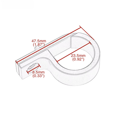 Front Brake Hose Line Cable Clamp For Kawasaki KX250F KX450F KX450 92173-1579