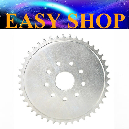 180mm 415 44 Tooth Chain Rear Sprocket 49cc 80cc 2 Stroke Motorised Push Bike