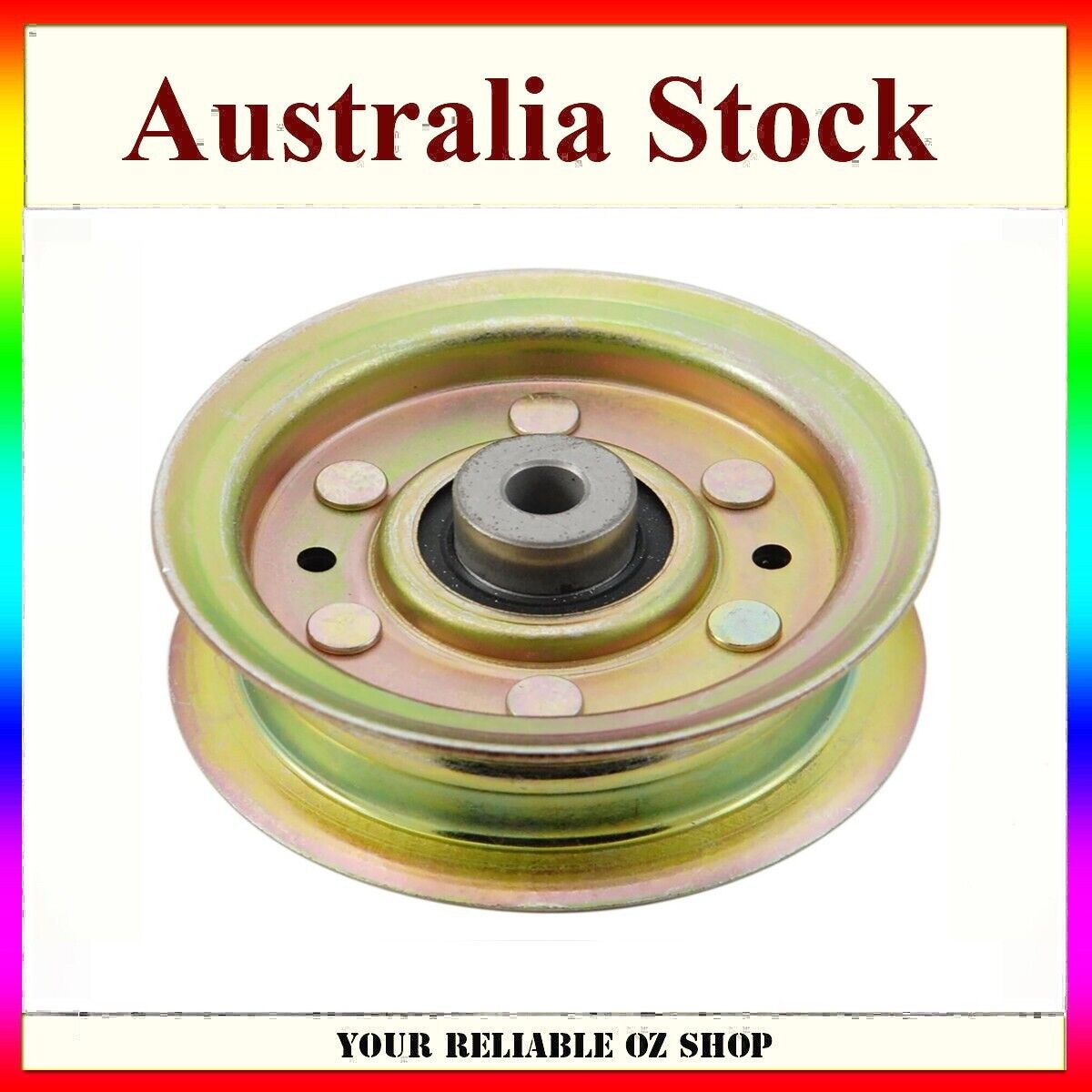 Flat Idler Pulley For 42"  AYP 173437 165888 Husqvarna 532173437 Rotary 165888