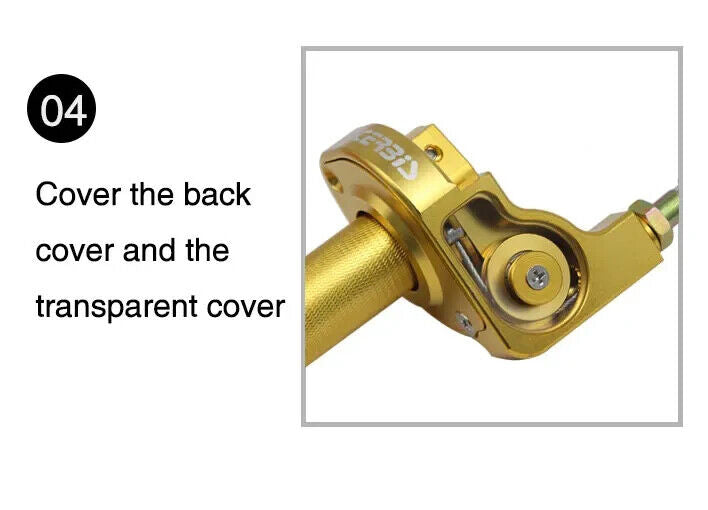 CNC 7/8"  TWIST THROTTLE CRF70 KLX110 107cc 110cc 125cc THUMPSTAR PIT PRO BIKE