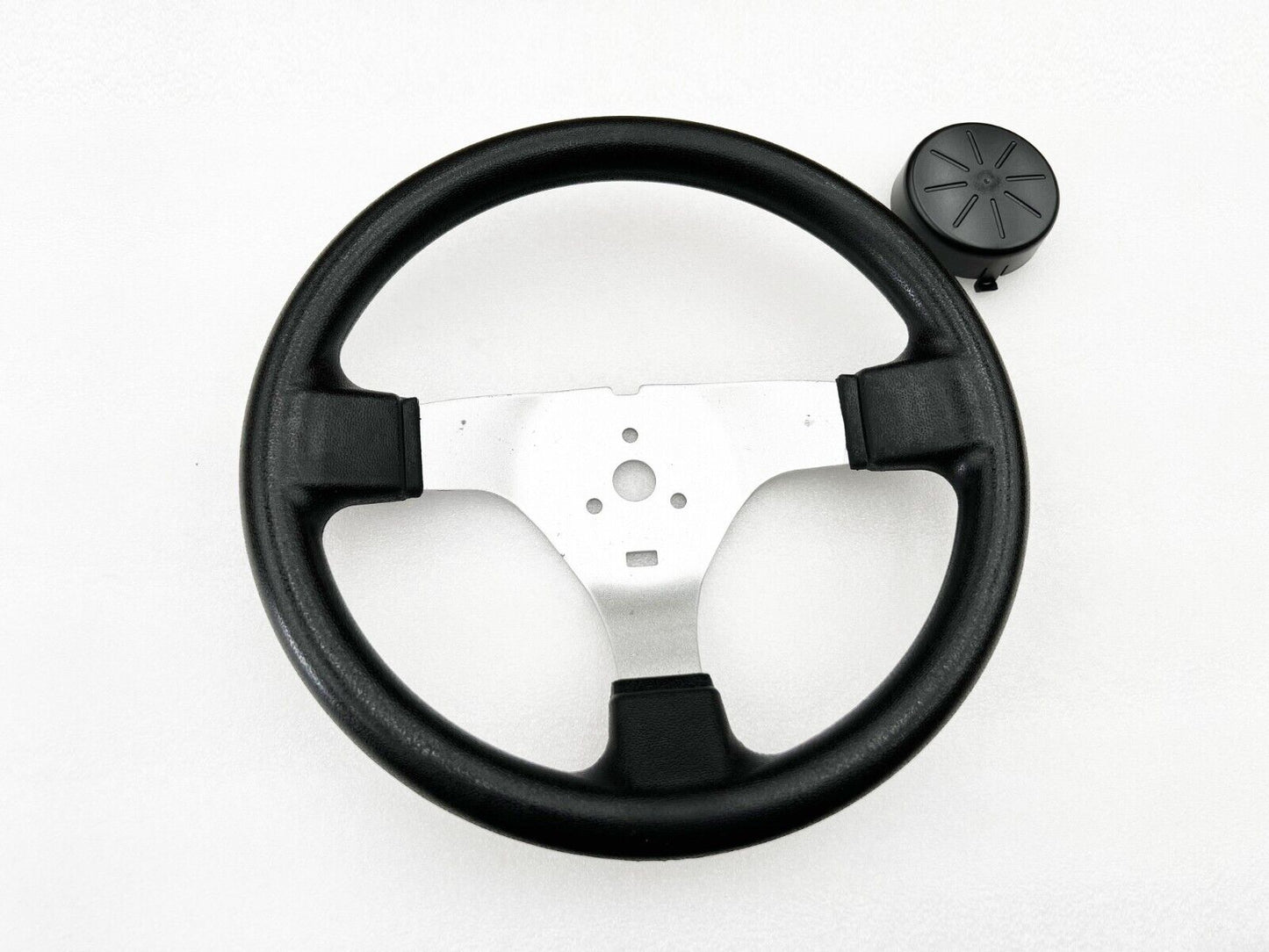 30cm steering wheel 3 stud traditional Circle with cover buggy Racing Go kart