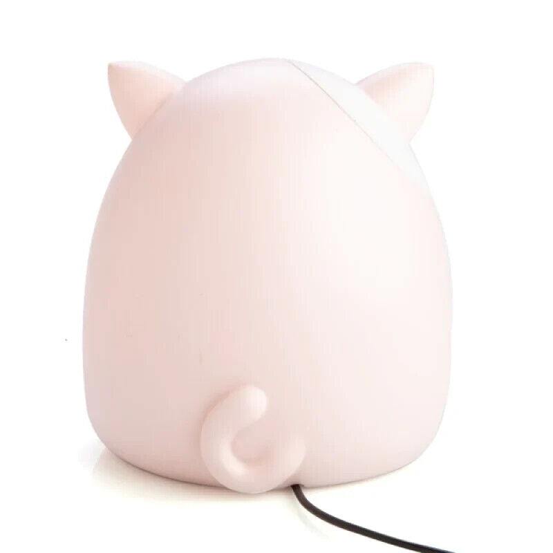 Smoosho's Pals Cat Table Lamp Night Light, Home Children's Decorative Bedroom