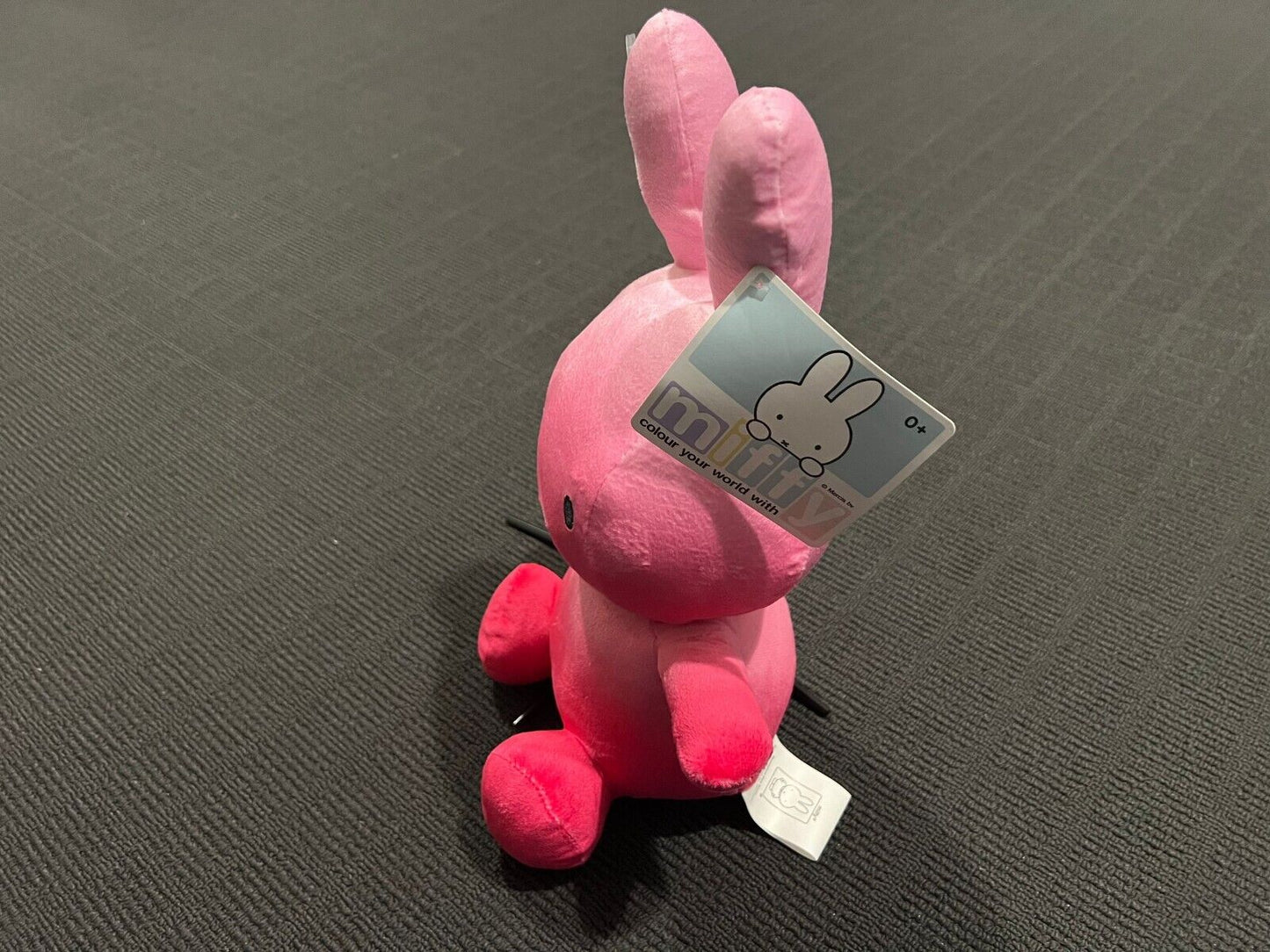 Brand New Colour Your World with Miffy Licensed Miffy Bunny Plush 18cm Pink Toy