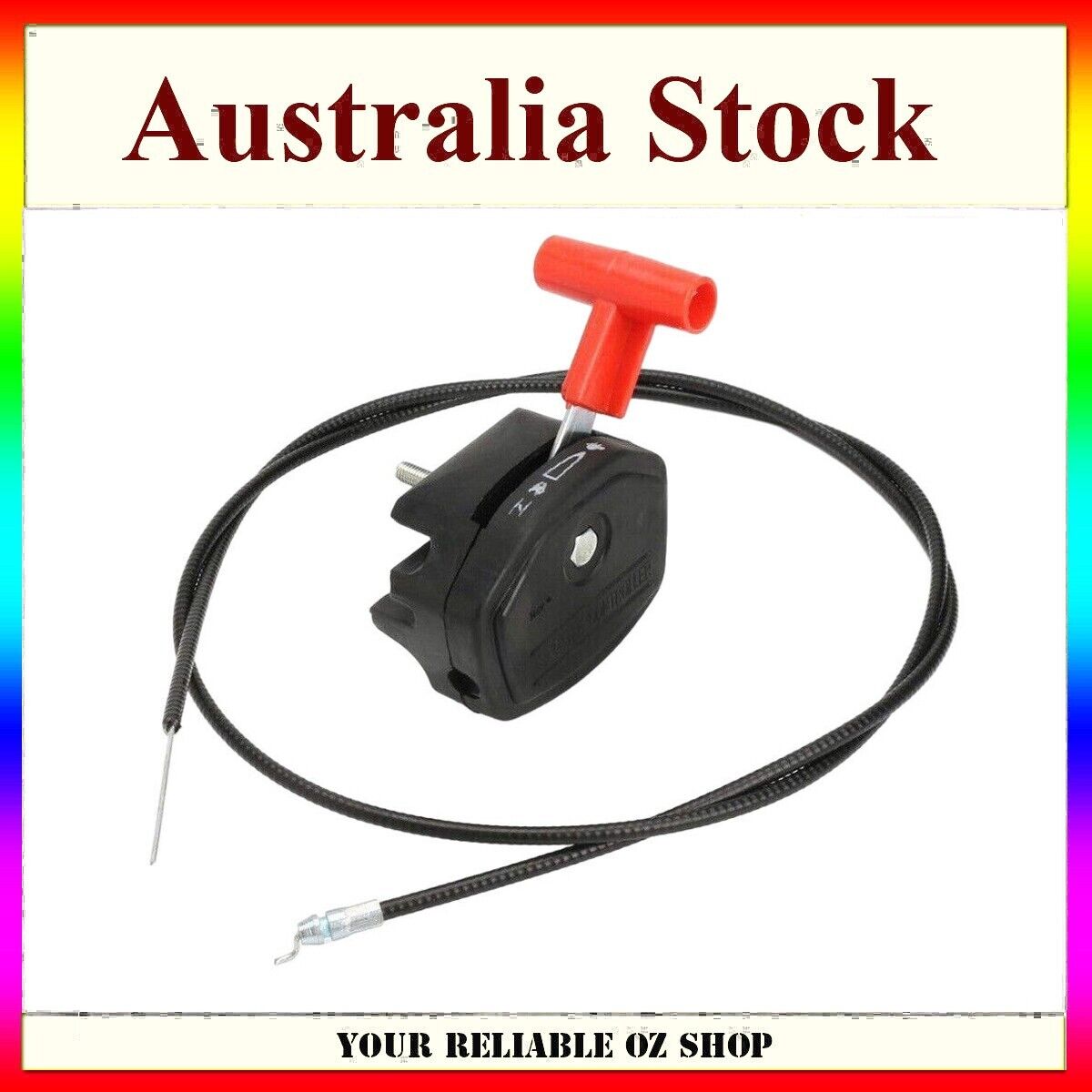 1.4M Throttle Cable Switch Lever Control Handle Set for Lawnmower Lawn Mower
