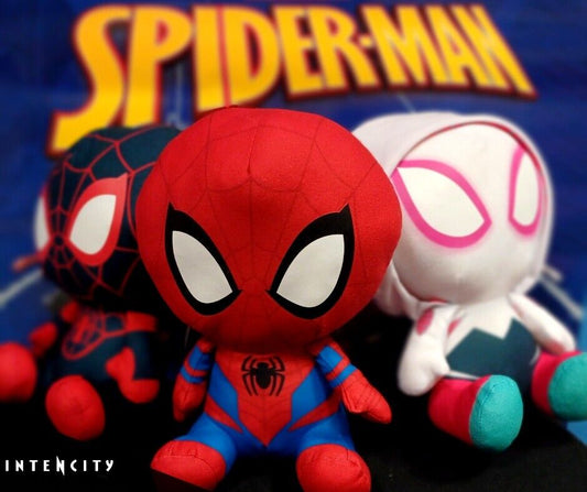 Licensed MARVEL SPIDERMAN Ghost Spider Gwen Plush Mile Morales Venom 2099 29cm
