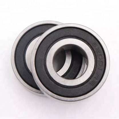 2Pcs 62001 2RS 12 x 28 x 10mm 12mm 28mm 10mm Deep Groove Ball Bearing