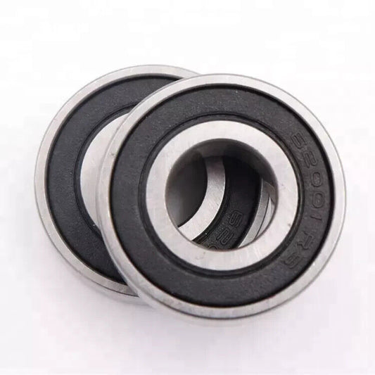 2Pcs 62001 2RS 12 x 28 x 10mm 12mm 28mm 10mm Deep Groove Ball Bearing