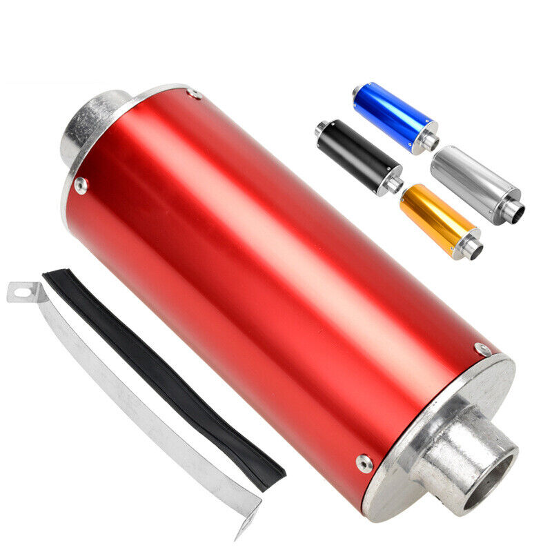 28mm Muffler Exhaust Pipe Tip 50cc 90cc 110cc 125cc 150cc PIT Quad Dirt ATV Bike