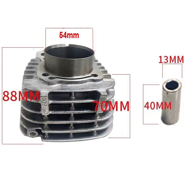 130cc Big Bore Cylinder 54MM Piston Kit For Honda NBC110 NBC 110 Fuel Injection