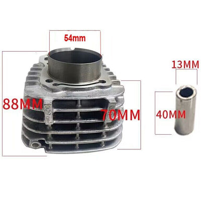130cc Big Bore Cylinder 54MM Piston Kit For Honda NBC110 NBC 110 Fuel Injection