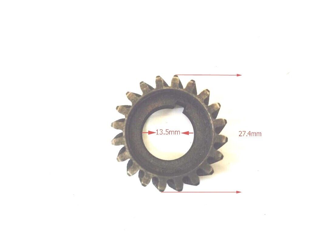 Small Bevel Wheel Clutch Gear Sprocket 80CC 66CC Motorised Bicycle Push Bike