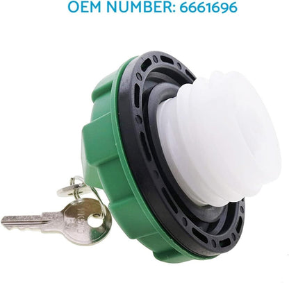 Diesel Fuel Tank Cap + Key For Bobcat Loaders: S250, S300, S330, S70, T110, T140