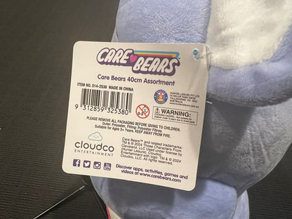 Licensed Care Bears Unlock The Magic Plush Soft Toy Daydream Bear 40cm Brand New