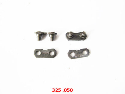 2X CHAINSAW CHAIN JOINER JOINING LINK FOR 3/8.043, 325.050, 325.058, 325.063