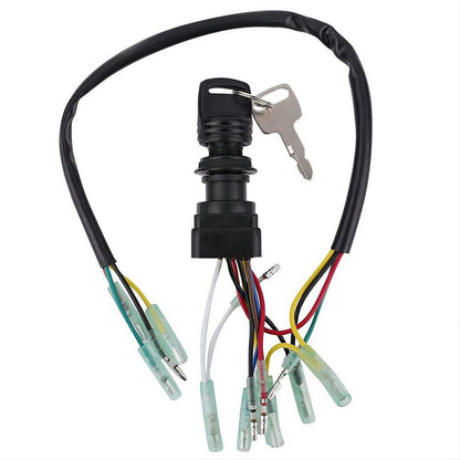 Ignition Switch Key Assy For Yamaha Outboard Motor Control Box 703-82510-43-00