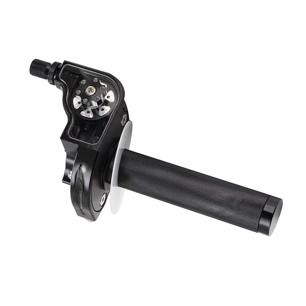 22mm CNC Throttle Twist Grips For PIT PRO Trail Dirt Quad Moped Scooter Bike