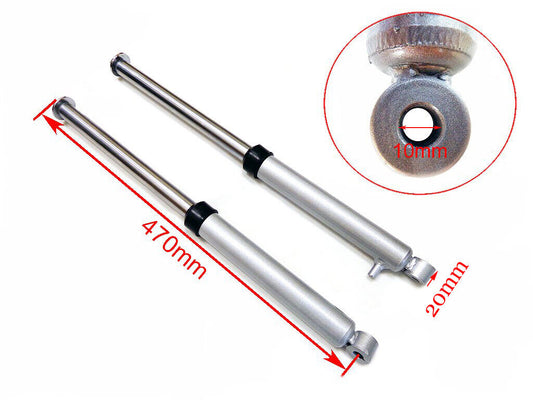 FRONT FORKS SHOCKS LEG FOR 50 PW PY BIKE SET OEM YAMAHA PW50 PY50 PEEWEE 50cc