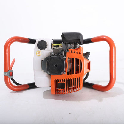 52cc 2-Stroke Engine Motor Post Hole Digger Gas Earth Auger Borer Fence Drill