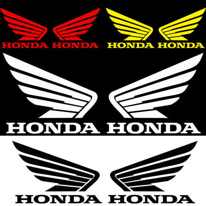 HONDA WING FUEL PETROL TANK STICKER DECAL VINYL MOTORCYCLE BIKE TRUCK CAR UTE