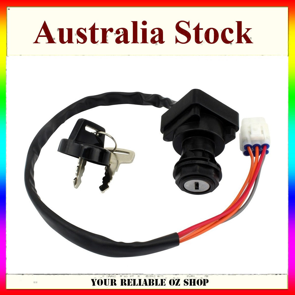 Ignition Key Switch For Suzuki LTA500 LTA700 LTA750 KingQuad 37110-34K00 Bike