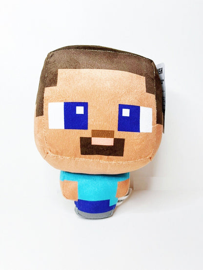 Brand New MINECRAFT Licensed Plush Soft Toy Alex Steve Pig Creeper 15-18CM