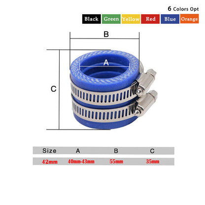 35mm Carby Intake Manifold Boots Adaptor Pipe For TM TMX KTM KR PE NSR PWM PWK