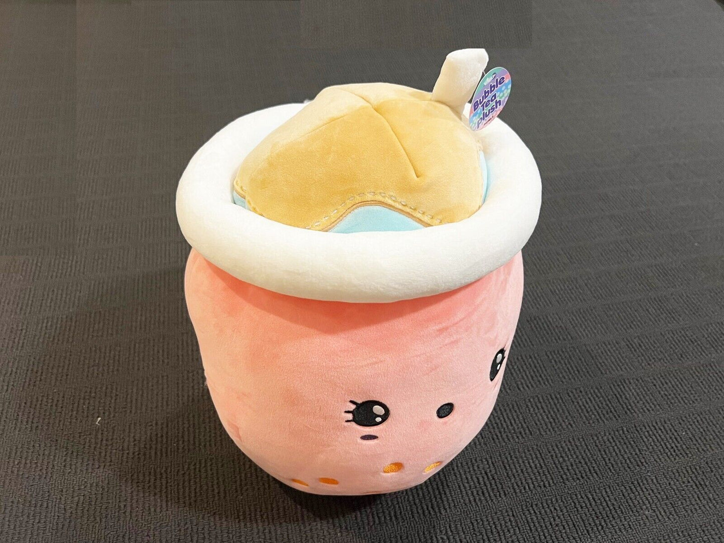35cm Boba Bubble Milk Tea Plush Stuffed Soft Toy Hugging Doll Pillow Plushie