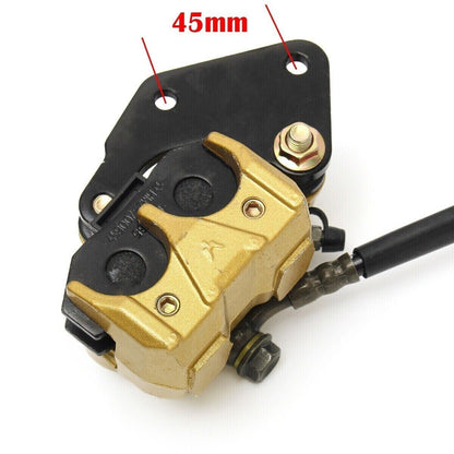 Rear Brake Caliper + Disc For 125cc 140cc 150cc 250cc DIRT PIT PRO Dirt BIKE
