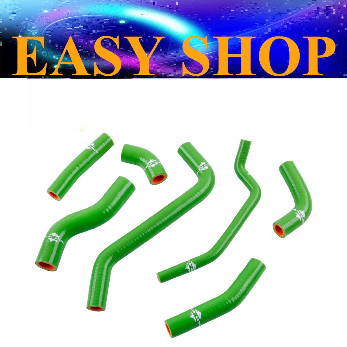 Silicone Radiator Coolant Hose Pipe Kit For 2009-2015 Kawasaki KXF450 KX450F