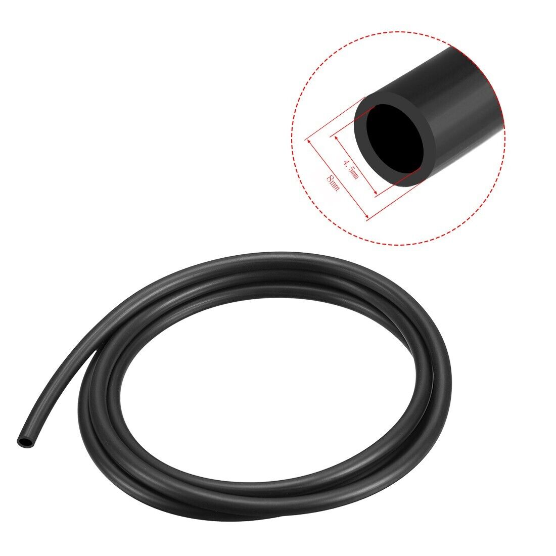 1 METER 8MM 4.5MM OIL FUEL LINE PETROL TANK HOSE DIRT BIKE ATV QUAD POCKET PIT