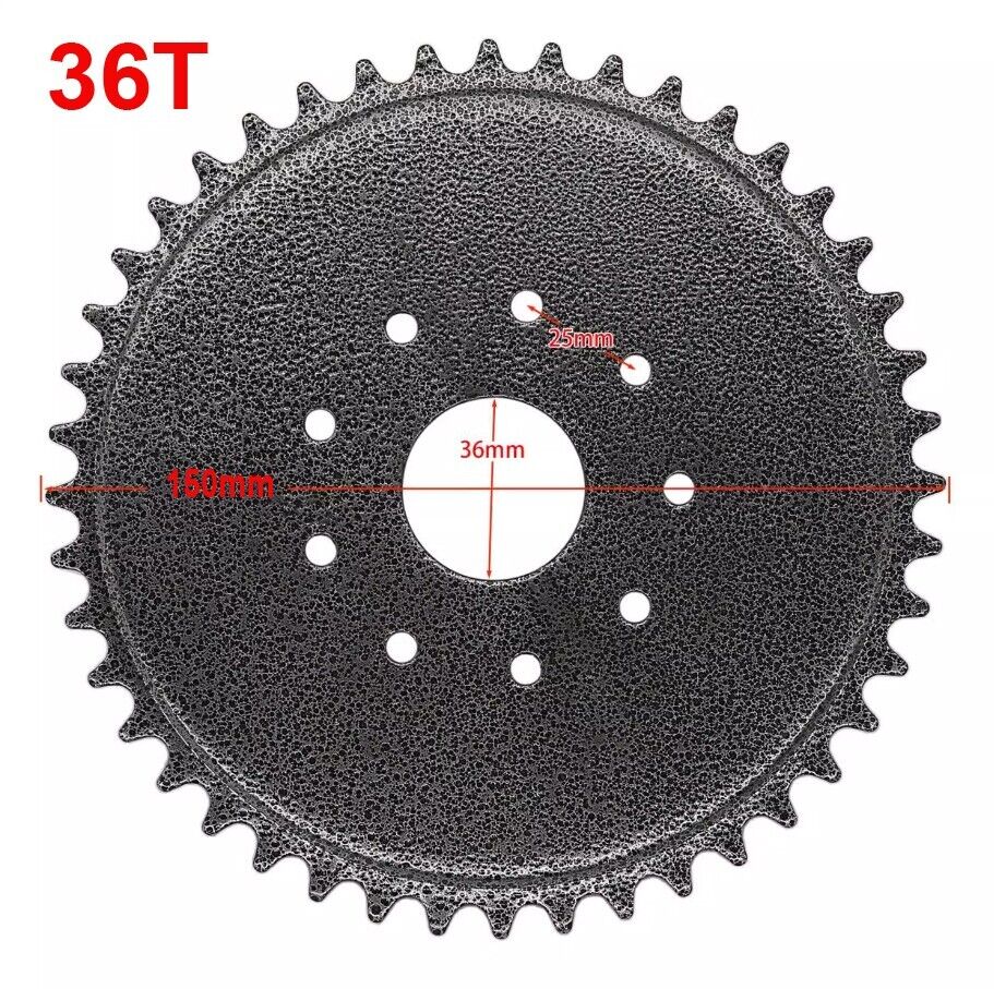 415 36T Offset Chain Sprocket 66cc 80cc 100cc Motorised Motorized Bicycle Bike