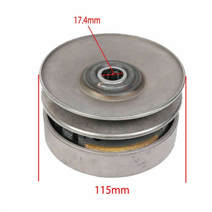 Double Alternator Pulley Clutch For Yamaha JOG 50 Aprilia 50cc 49cc Scooter Bike