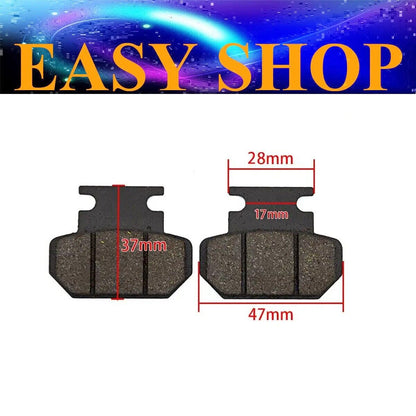 Pair Brake Pads For Citycoco Electric Scooter E-Bike Dirt Pit Pro Bike Harley