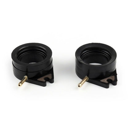 2X Carburetor Carby Intake Manifold Boot For Yamaha XV920 VIRAGO 1100 XV1100