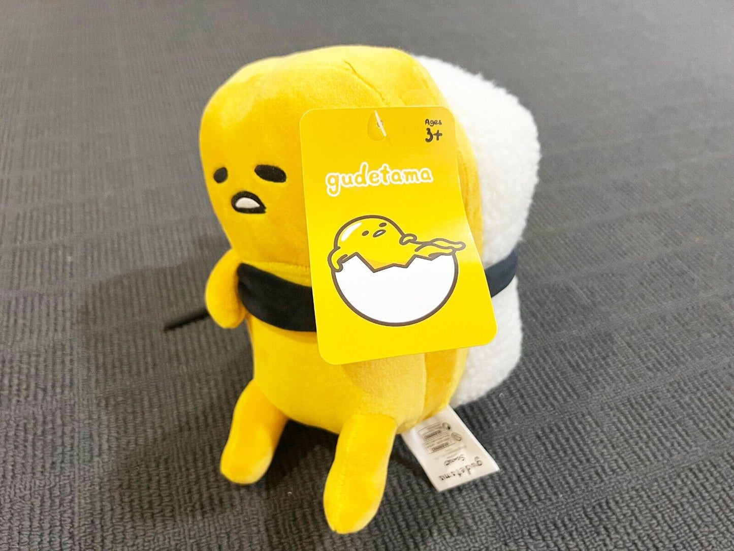 Brand New Licensed Sanrio Gudetama Official Plush Soft Toy 21CM BNWT Cute Design