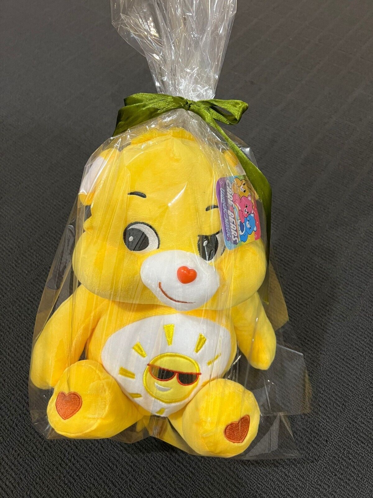 Brand New Licensed Care Bears Unlock The Magic Funshine Bear Plush Soft Toy 32cm