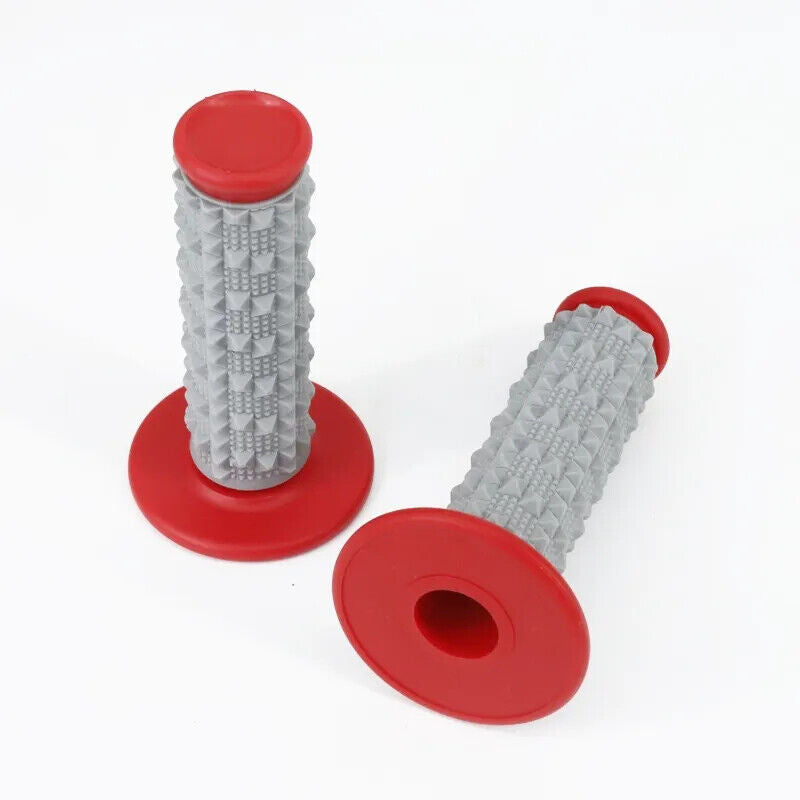 Motorcycle Handlebar Grip Dirt Pit Bike Motocross 7/8" Rubber Gel Hand Grips