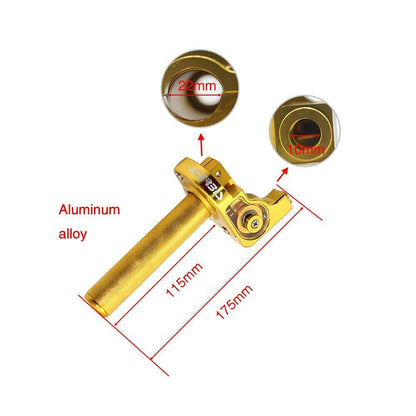 CNC 7/8"  TWIST THROTTLE CRF70 KLX110 107cc 110cc 125cc THUMPSTAR PIT PRO BIKE