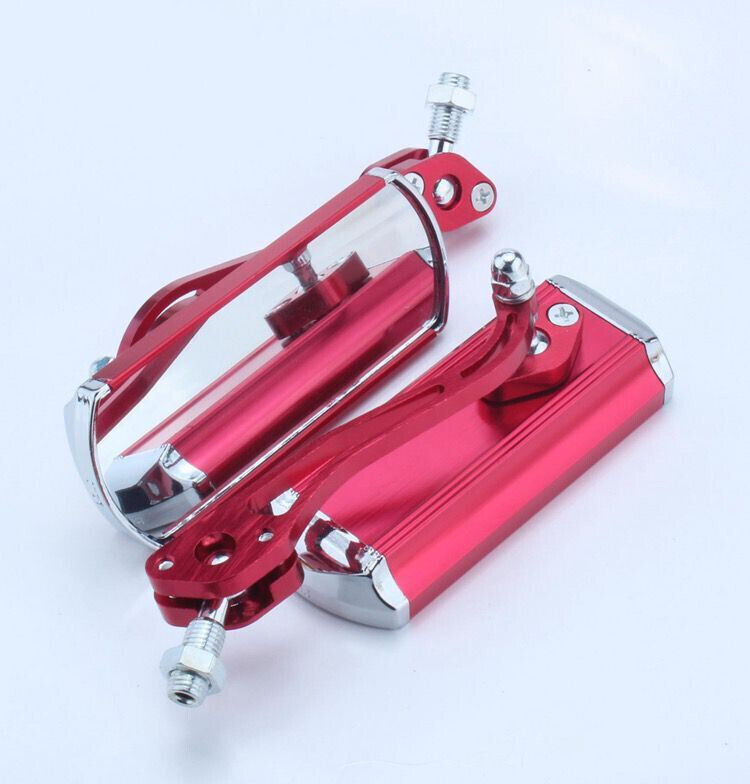 Bicycle Rear View Mirror Bike Cycling Handlebar Rearview Rectangular 1 Pair NEW