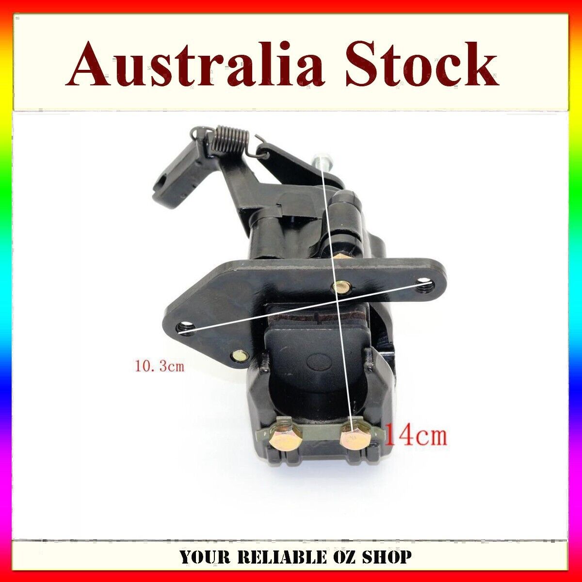 Rear Brake Caliper For Yamaha Raptor 660R YFM660R Warrior 350 YFM350X YFG350H