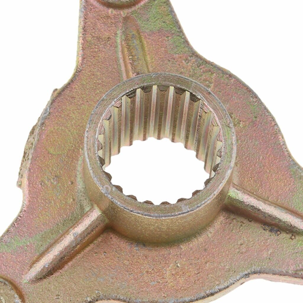 2Pcs 3 Stud 23 Tooth Spline Wheel Rear Axle Hub 125cc 110cc Quad Bike ATV Buggy