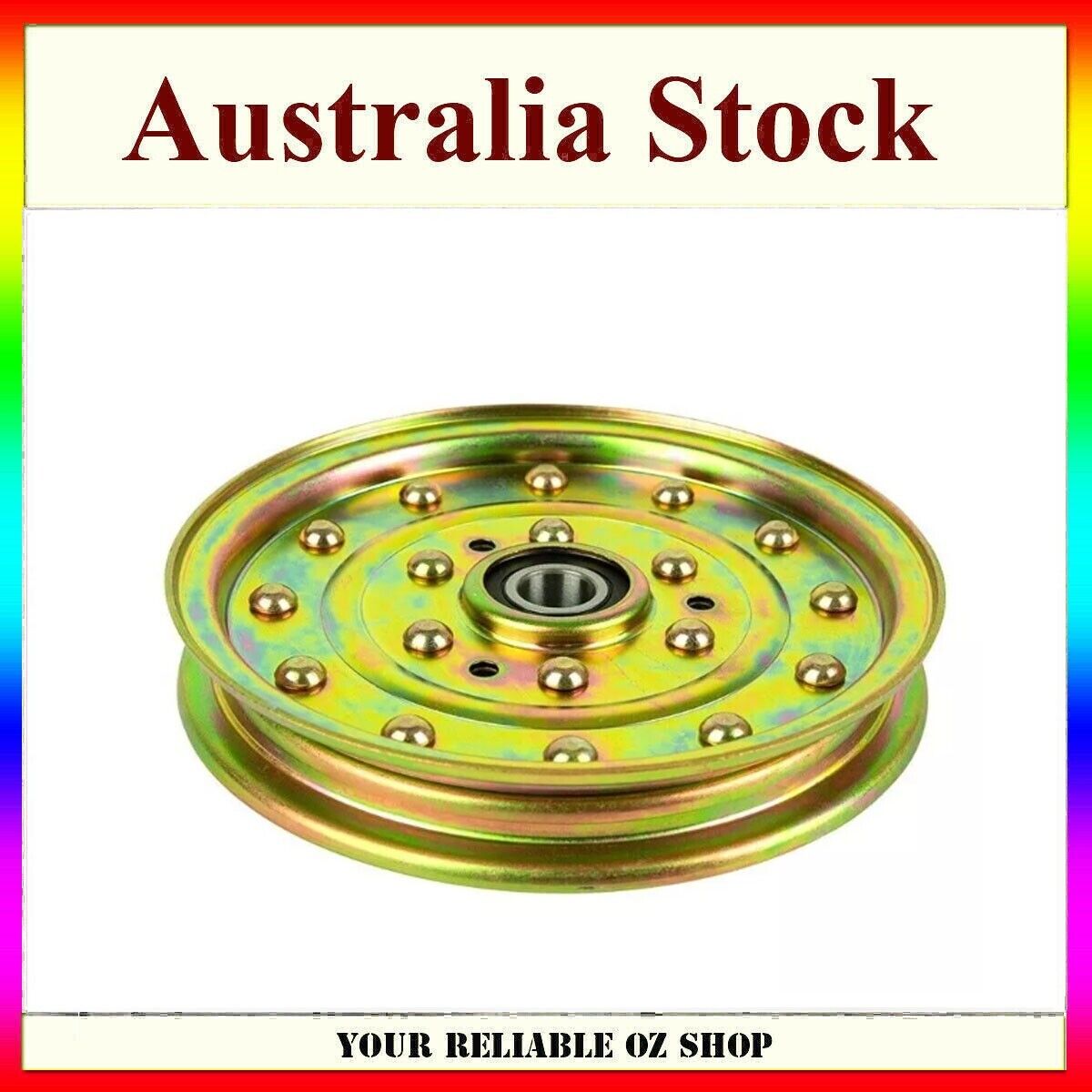Deck Steel Flat Idler Pulley For Toro Z Master 116-4667 / 132-9424 / 1-633109