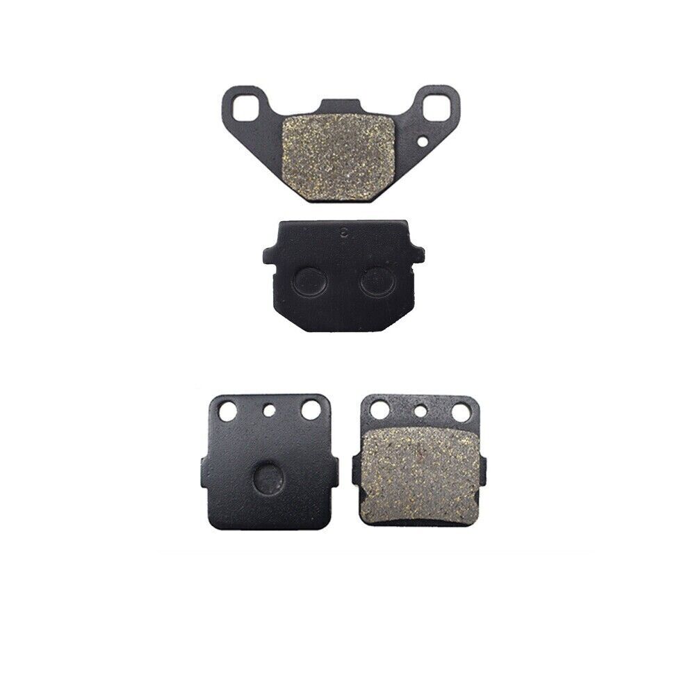 FRONT + Rear Brake Pads For Kawasaki KX100 A1/A2/B1 1989-1991 B2-B6 1992-1996