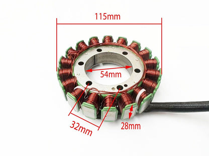 STATOR MAGNETO ROTOR COIL FOR Yamaha Warrior 350 YFM350 2002 2003 2004